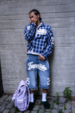 Load image into Gallery viewer, Trapestates jorts
