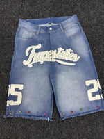 Load image into Gallery viewer, Trapestates jorts
